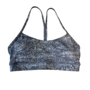 LULULEMON FLOW Y BRA *NULU  SIZE - 4